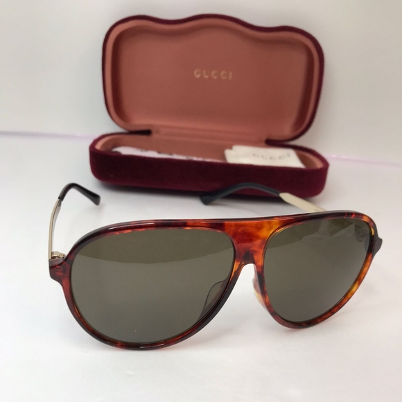 💯 Original  Gucci GG0829SA 003 61 Men's Sunglasses - Picture 3 of 13